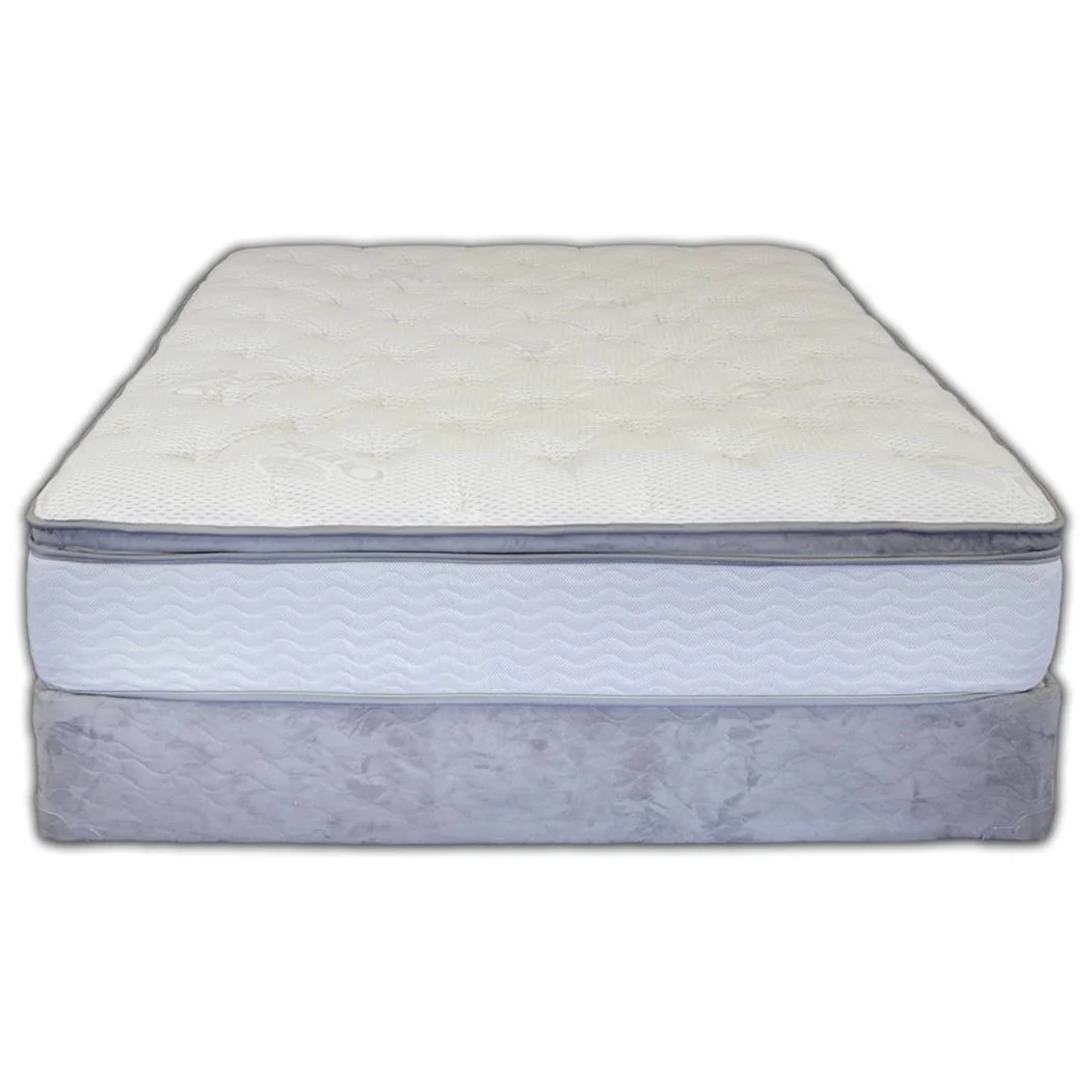 Spring Air SOP Cascade Euro Pillowtop King Euro Pillow Top Mattress and